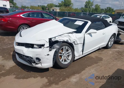 2015 Chevrolet Camaro 1Lt из США, поврежденный, VIN 2G1FD3D39F9268492